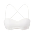 House Of Dasein Double Layered Small Chest Flat Narrow Version Without Cushion Underwear Sling - White - L