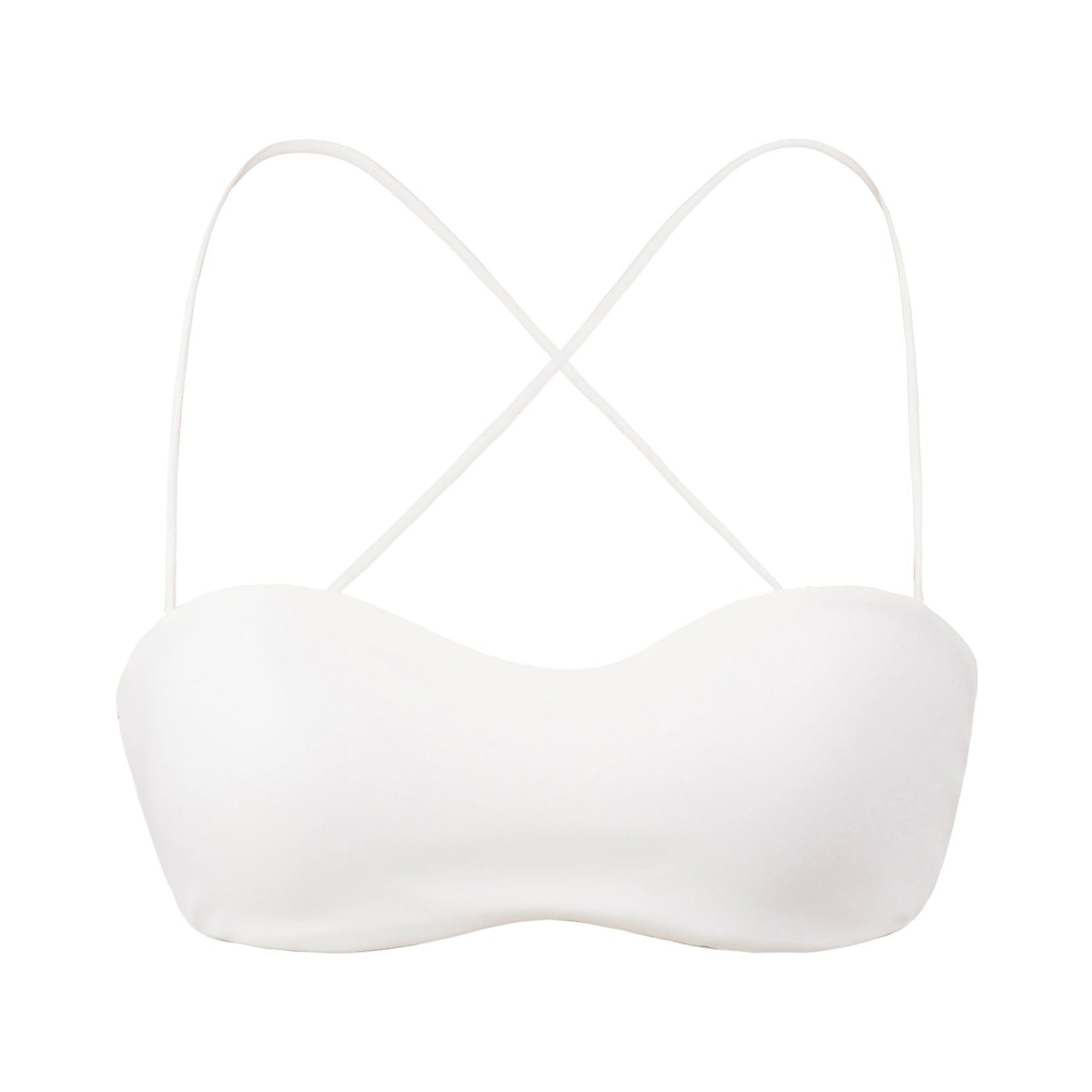 House Of Dasein Double Layered Small Chest Flat Narrow Version Without Cushion Underwear Sling - White - L