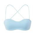 House Of Dasein Double Layered Small Chest Flat Narrow Version Without Cushion Underwear Sling - Baby Blue - S