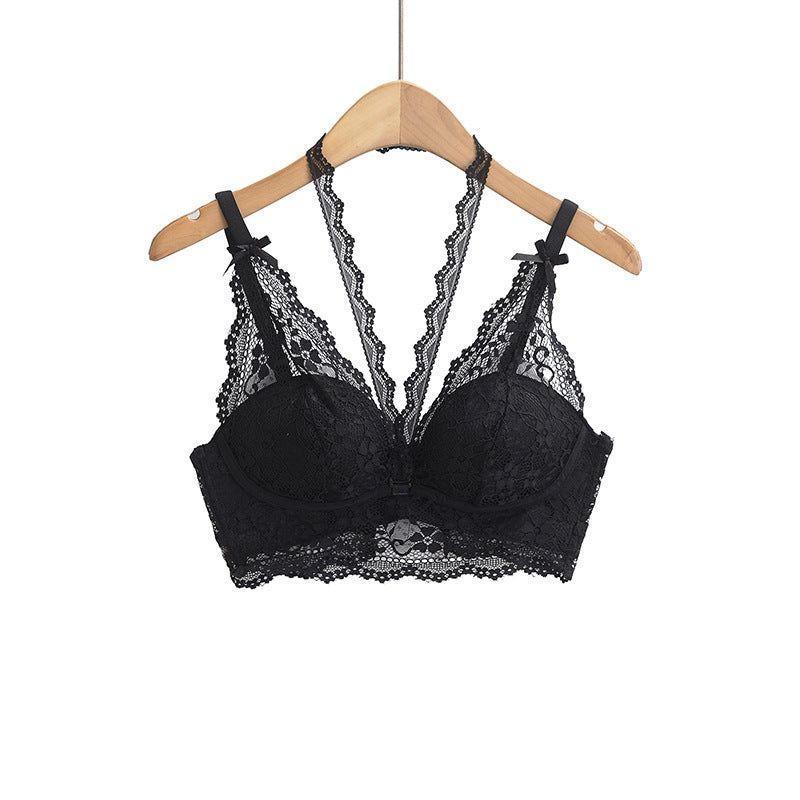 House Of Dasein Lace Neck And Strapless - Black - S