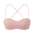 House Of Dasein Double Layered Small Chest Flat Narrow Version Without Cushion Underwear Sling - Soft Mist Pink - S