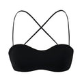 House Of Dasein Double Layered Small Chest Flat Narrow Version Without Cushion Underwear Sling - Black - S