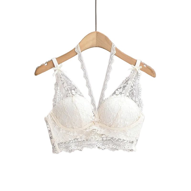 House Of Dasein Lace Neck And Strapless - Champagne - M