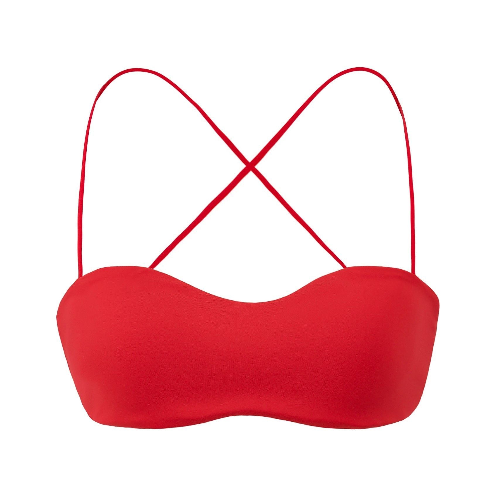 House Of Dasein Double Layered Small Chest Flat Narrow Version Without Cushion Underwear Sling - Dark Red - L