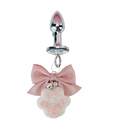 House Of Dasein Bdsm Cute Cat Claw Bell Collar Bow Nipple Clamp Anal Plug Chocker With Leash Sm Training Stimulation Flirting Sex Toys - Anal Plug-2.2Cm - Anal Plug-2.2Cm