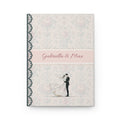 Story Nest Books Personalized Wedding Notebook Elegant Floral Hardcover Journal Custom Gift For Couples Planner Memory Anniversary