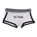House Of Dasein Yes Daddy Cotton Underwear Boyshorts For Women Comfortable Shorts - Light Gray - L