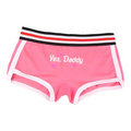House Of Dasein Yes Daddy Cotton Underwear Boyshorts For Women Comfortable Shorts - Pink - Xl