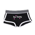 House Of Dasein Yes Daddy Cotton Underwear Boyshorts For Women Comfortable Shorts - Black - M