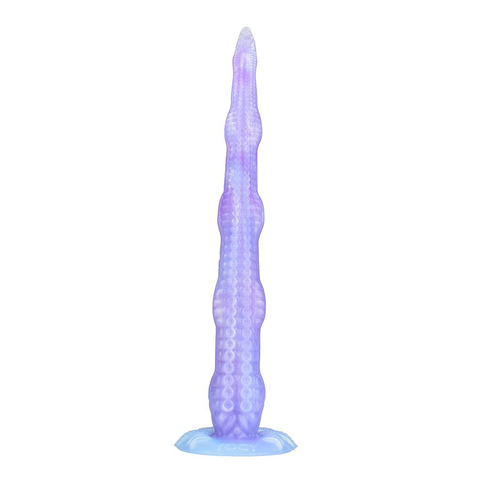 House Of Dasein Pastel Purple Sea Jade Long Tentacle Silicone Dildo - Extra Large