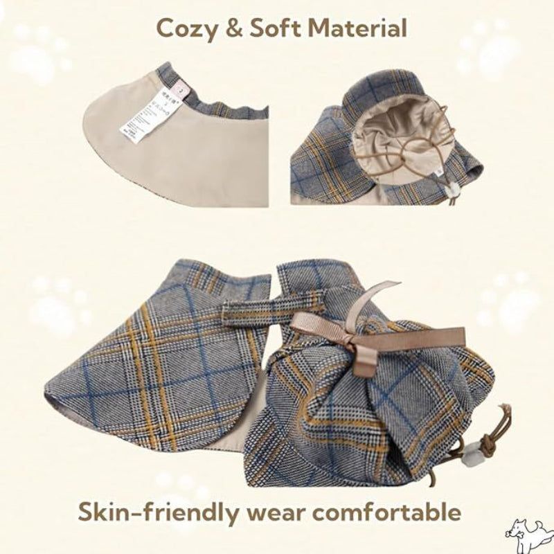 Cute Detective Pet Clothes Set For Small & Medium Dogs And Cats Size