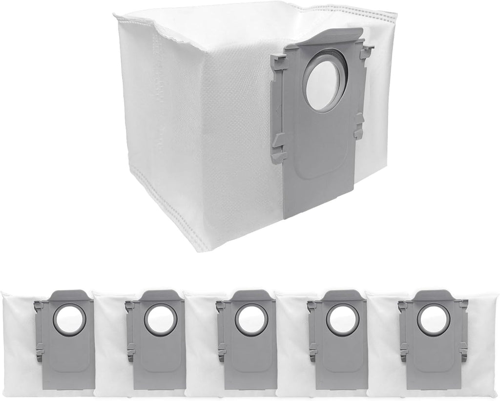 6 Pcs Replacement Refill Dust Bags Compatible with  Q10 S5+, Q10 X5+, Q7 M5+, Q5 Max+, Q5+, S8 Pro Ultra, S8+, Q7 Max+, Q8 Max+, Robotic Vacuums 3L Large Capacity