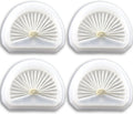 VLPF10 Filter Replacement Compatible with Black and Decker Dustbuster Hand Vacuum Replace Model # HLVA315J HLVA320J00 N575266 (4 Pack)