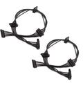 2-Pack 15 Pin SATA to 4 SATA Power Splitter Cable - 18 Inches