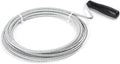 Metal Drain Cleaner and Clog Remover, 10FT long Hair Catcher Cleaning Tool, Sink Dredge Pipeline Cleaner for Bathroom Kitchen Tube Sink Basin