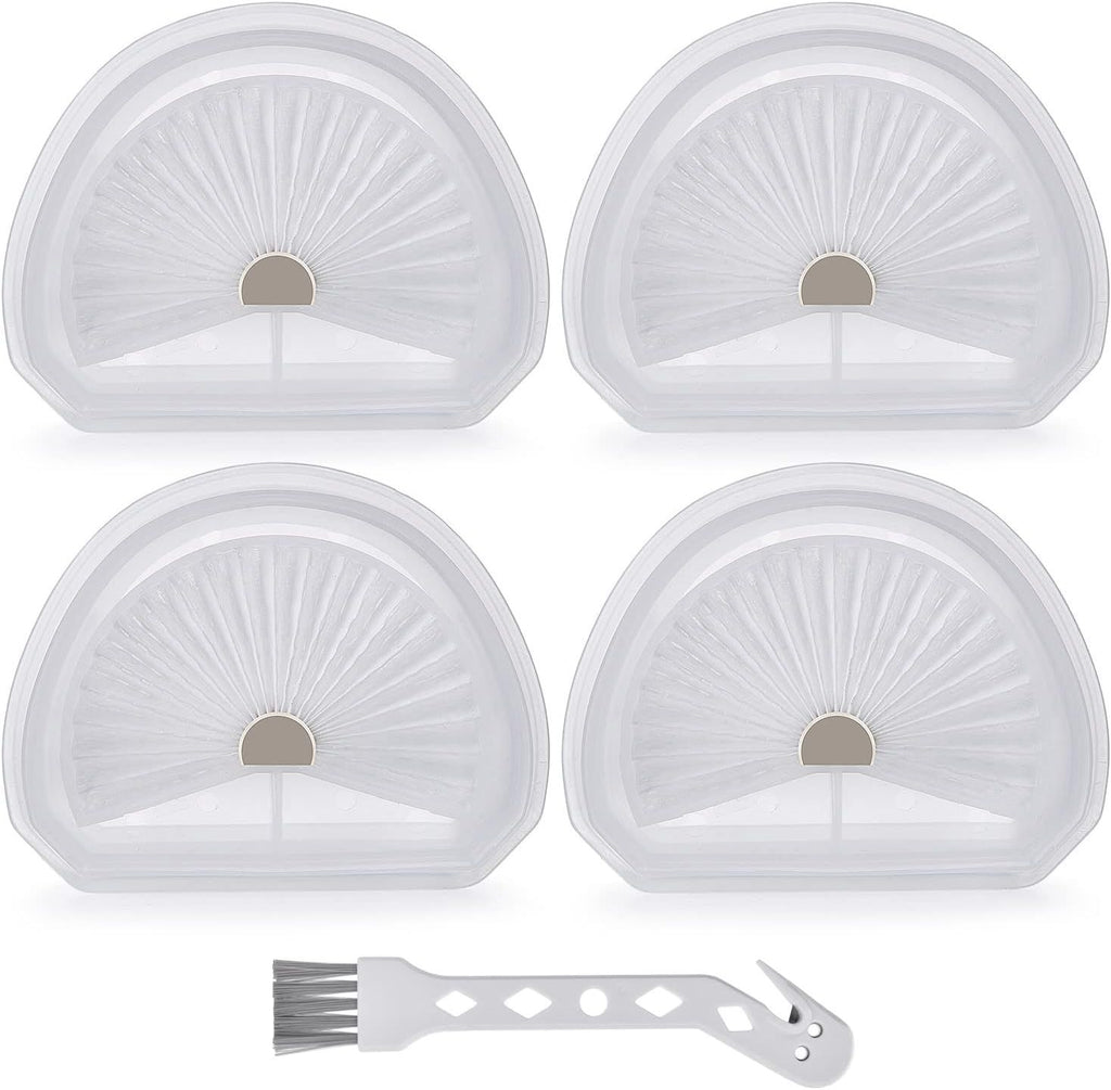 4 Pack VLP10 Replacement ilters Compatible with Black and Decker Hand Vacuum HLVA320J, HLVA315J62, HLVA325JP07, HLVA325BP07, HLVA320J00, HLVA325J10, N575266, Compare to Part #VLP10