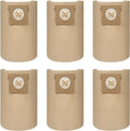 6 Pack DXVA19-4104 Dust Bags or DEWALT 5-6-8 Gallon Wet/Dry Vacuum, Compatible with DXV05P DXV06PL DXV08S