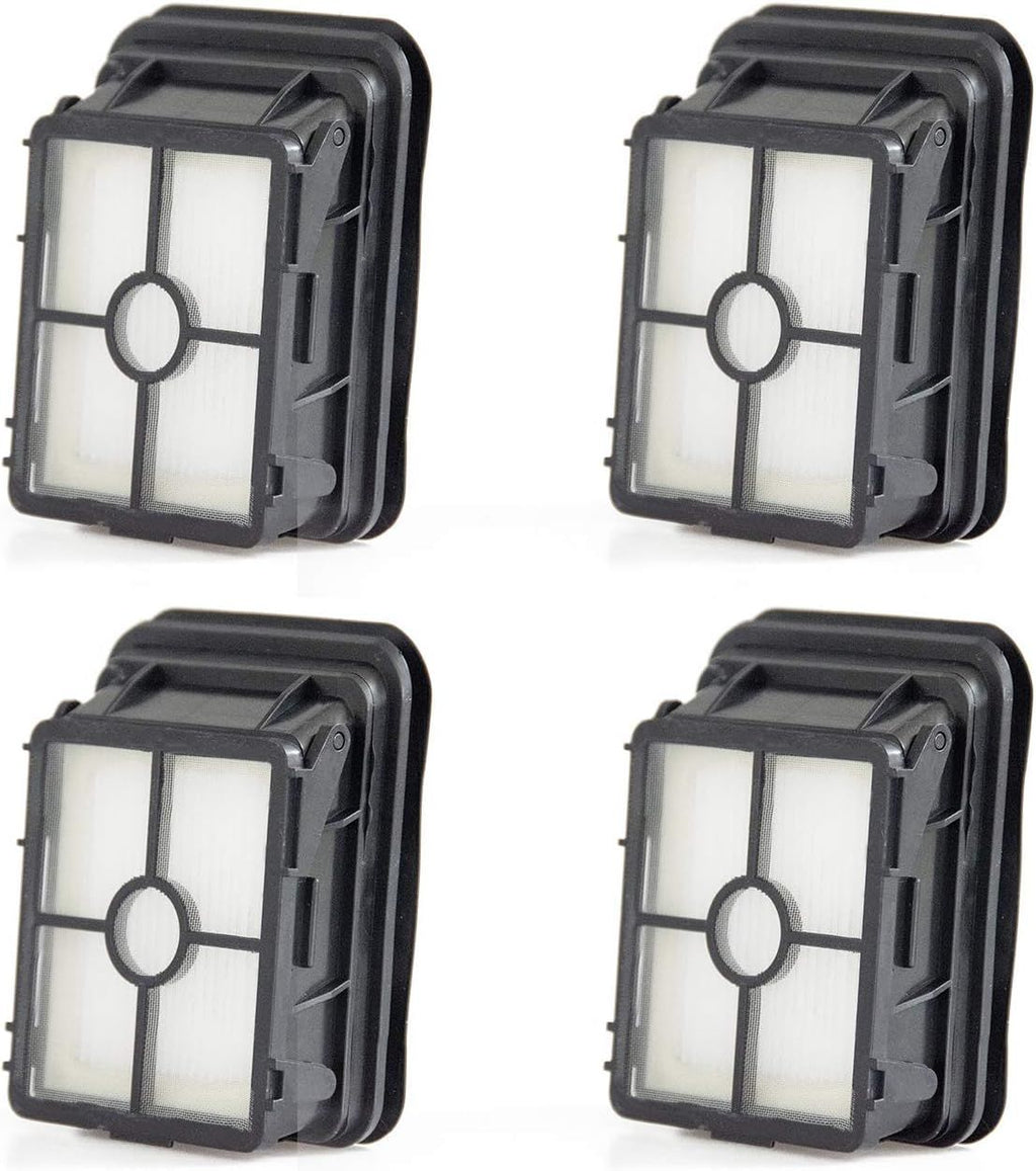 4 Pack 1866 Replacement ilters Compatible with Bissell Crosswave 1785 3888A 2551 & Crosswave Pet Pro 2306 & 2554 2596 CrossWave Cordless Max & Crosswave HydroSteam 35151 3518 Wet Dry Vacuum Cleaner