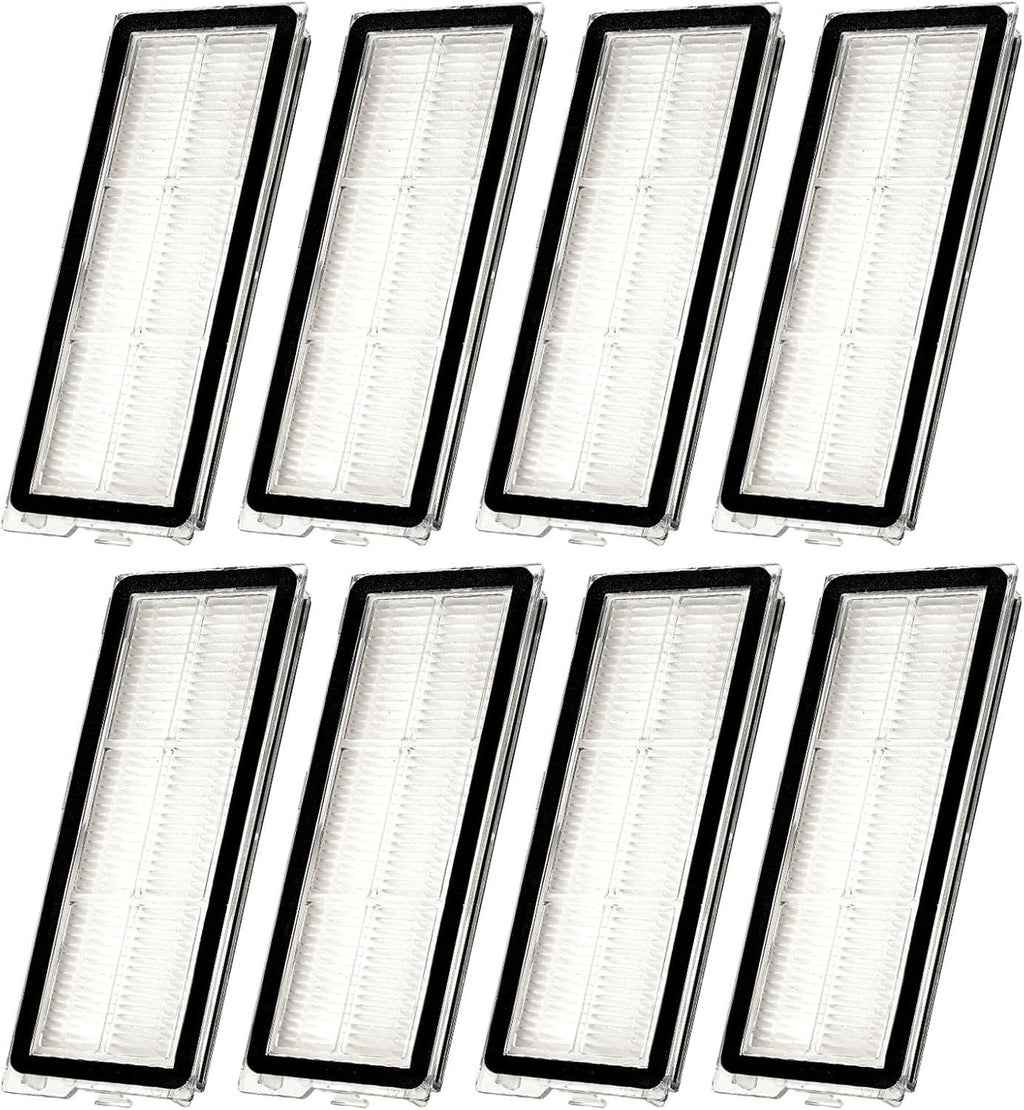 Replacement ilters Compatible with  Qrevo S, Qrevo Plus, Qrevo Pro, Qrevo S5V, QV 35A, QV 35S, Qrevo Edge, Qrevo Edge S5A, Qrevo Curv, Qrevo Curv S5X, Robot Vacuums, 8-pack