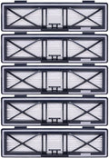 Gray Replacement H12 HEPA ilters Compatible with Neato D10, D9, D8, D7, D6, D5, D4, D3, Robotic Vacuum Cleaners, 5-Pack.