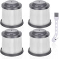 PV110 ilter Replacement or Black and Decker Pivot Vac PHV1810 BDH2000PL PHV1210 PHV1410 BDH2020LH BDH1620LH Handheld Vacuum, Part # PV110, 4 Pack PV110 HEPA ilter