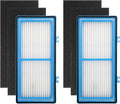 Aer1 ilter Replacement or Holmes Air Puriiers AER1 Type Total Air ilter Replacement ilters or HAP30AT and HAP242-NUC, 2 True HEPA ilters + 4 Carbon Booster ilters