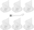 EV100 ilter Replacement Compatible with Black & Decker Hand Vacuum HNV220B HNV115J HNV215B HNV115B 90590689 Series Cleaners, 6 Pack