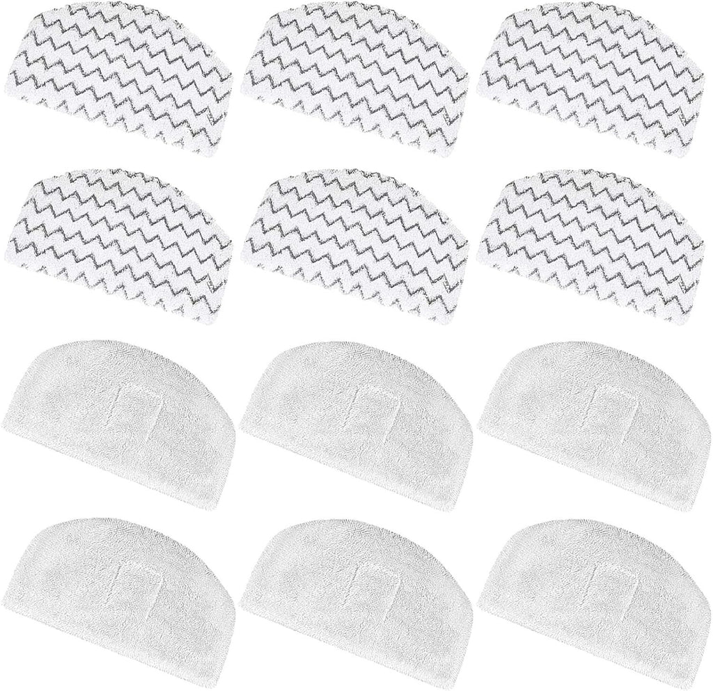 12 Pack 1940 Steam Mop Replacement Pads or Bissell Powerresh Steam Mop 1940 1440 1806 1544 2075 2685A 2814 Series, Model 19402 19404 19408 19409 1940A 1940 1940Q 1940T 1940W B0006 B0017 2075A 15441