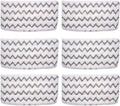 6 Pack S1000 S2001 Steam Mop Replacement Pads or Shark S1000 S1000A S1000C S1000WM S10001C S1200 & S2001 SteamSpot Steam Mop