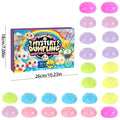 Adult Squishy Stress Relief Toy 24-Day Countdown Surprise Set - Mystery Dumpling Squeeze Calendar Gift Box - Decompression Toy - GJ876-005