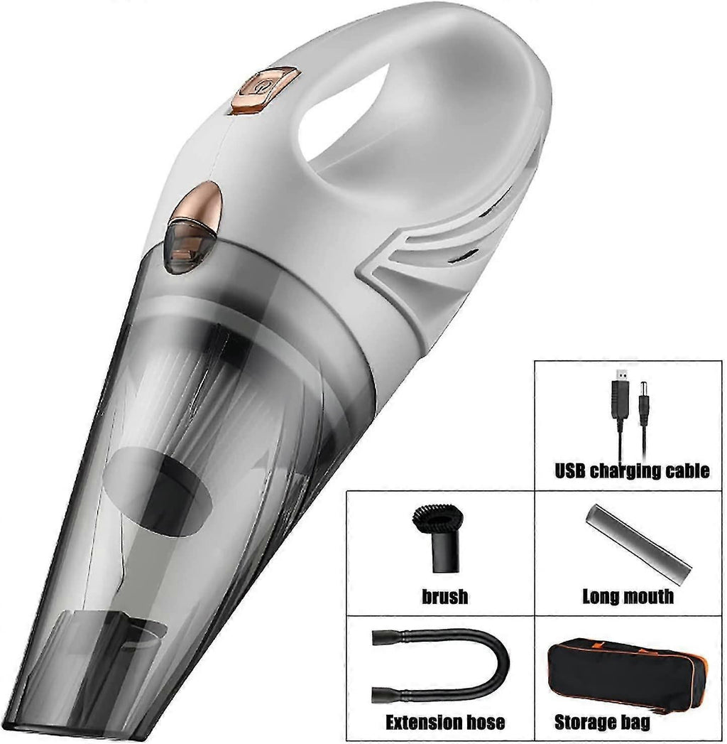 Car Vacuum Cleaner Portable Usb Handheld Vacuum For Home Car Dry Cleaning