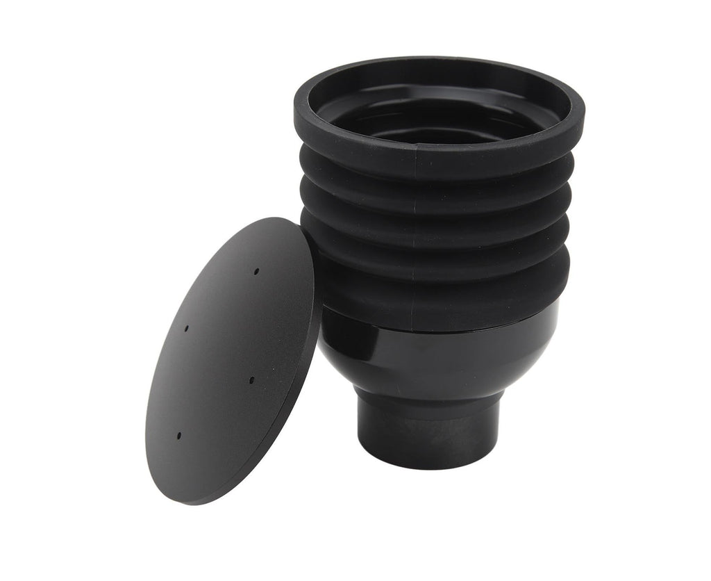 Single Dose Hopper with Bellow & ABS Silicone Coffee Bean Bin, Grinder Accessories