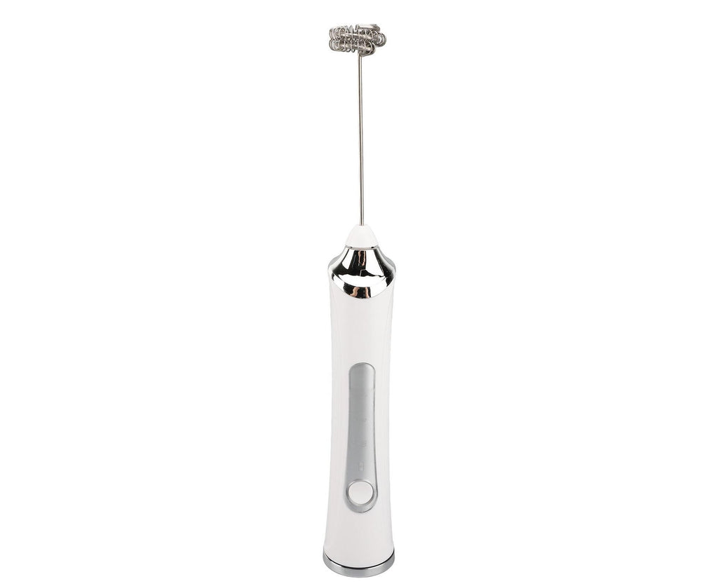 Electric Milk Frother, USB Rechargeable, 3 Speeds, Stainless Steel, Silent Portable Handheld Foam Maker for Coffee & Egg Beverage