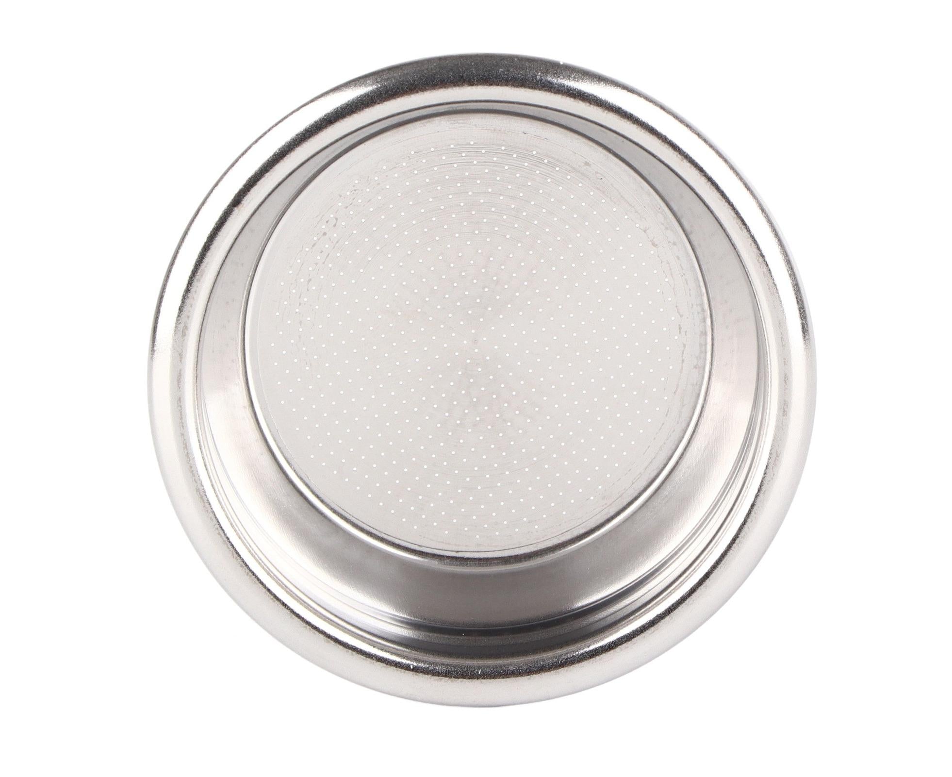 22g Porous Filter Basket, Stainless Steel Coffee Portafilter Filter, 2 Cup Filter Bowl for 58mm Handle