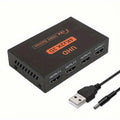 1 In 4 Out 4K HDMI Splitter with AC Adapter