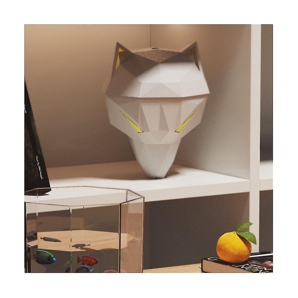 650ml Wolf Shaped Cool Mist Humidifier for Bedroom, Gaming Desk Humidifier
