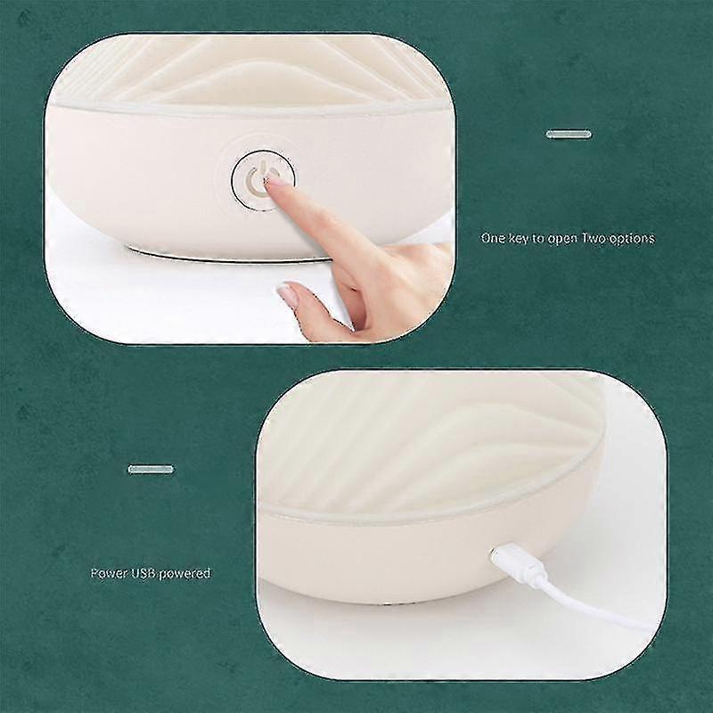 700ml Cool Mist Humidifier with Night Light, Quiet Top Fill Humidifier for Bedroom & Office