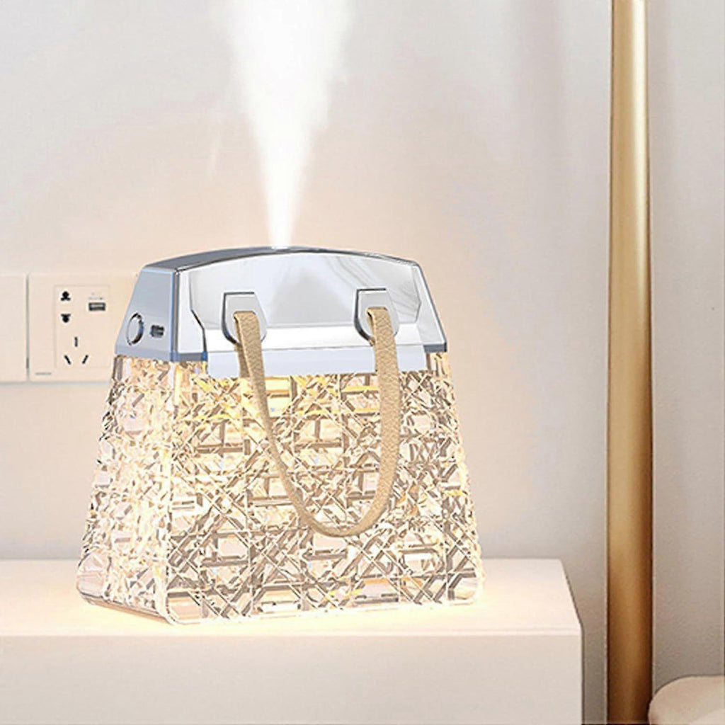 USB Humidifier, Mini Quiet Desktop Humidifier Diffuser for Bedroom or Travel