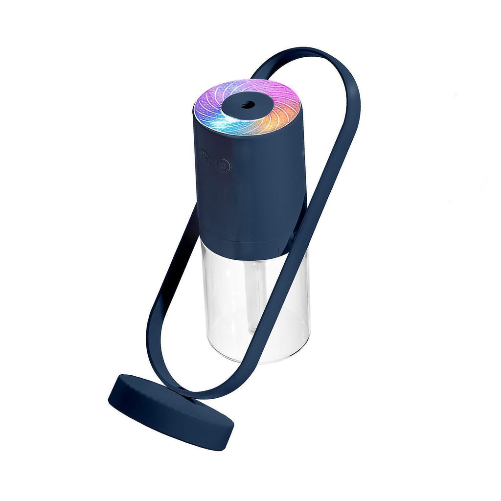 Wireless 360 Rotating Desk Humidifier with Night Light, Convenient USB Humidifier