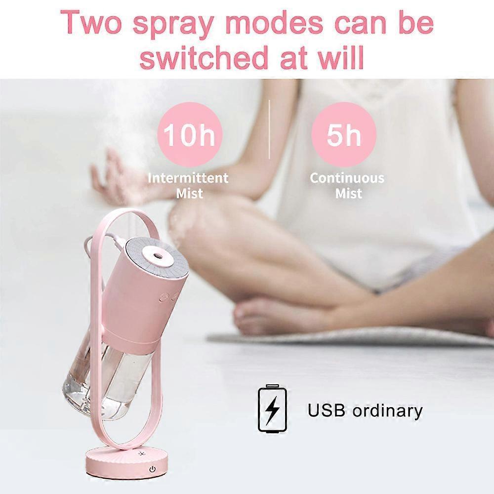 Mini Humidifier, Cute Portable USB Humidifier for Car & Personal Mist Use