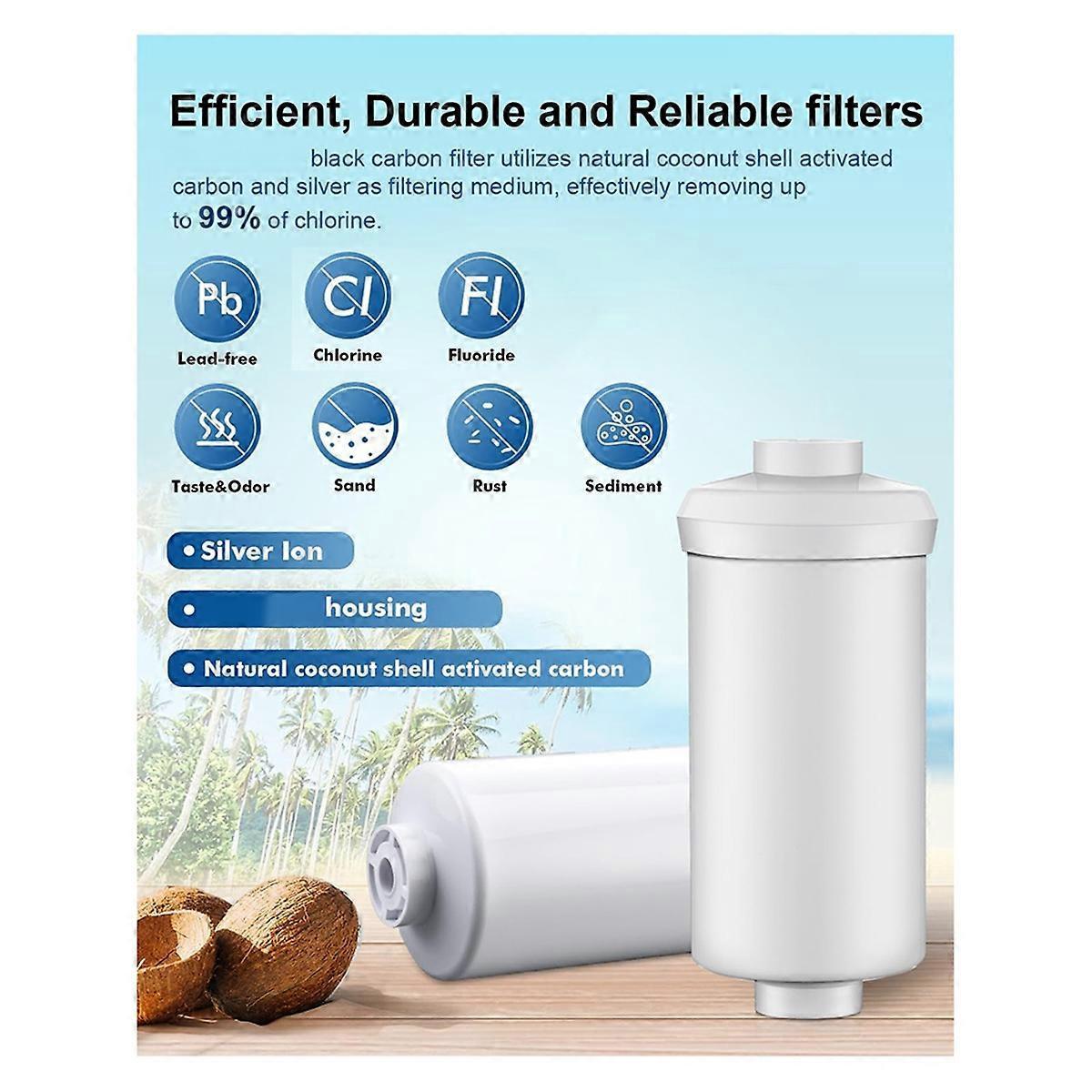 2pcs Fluoride Filtration Filters for Water Filter Systems