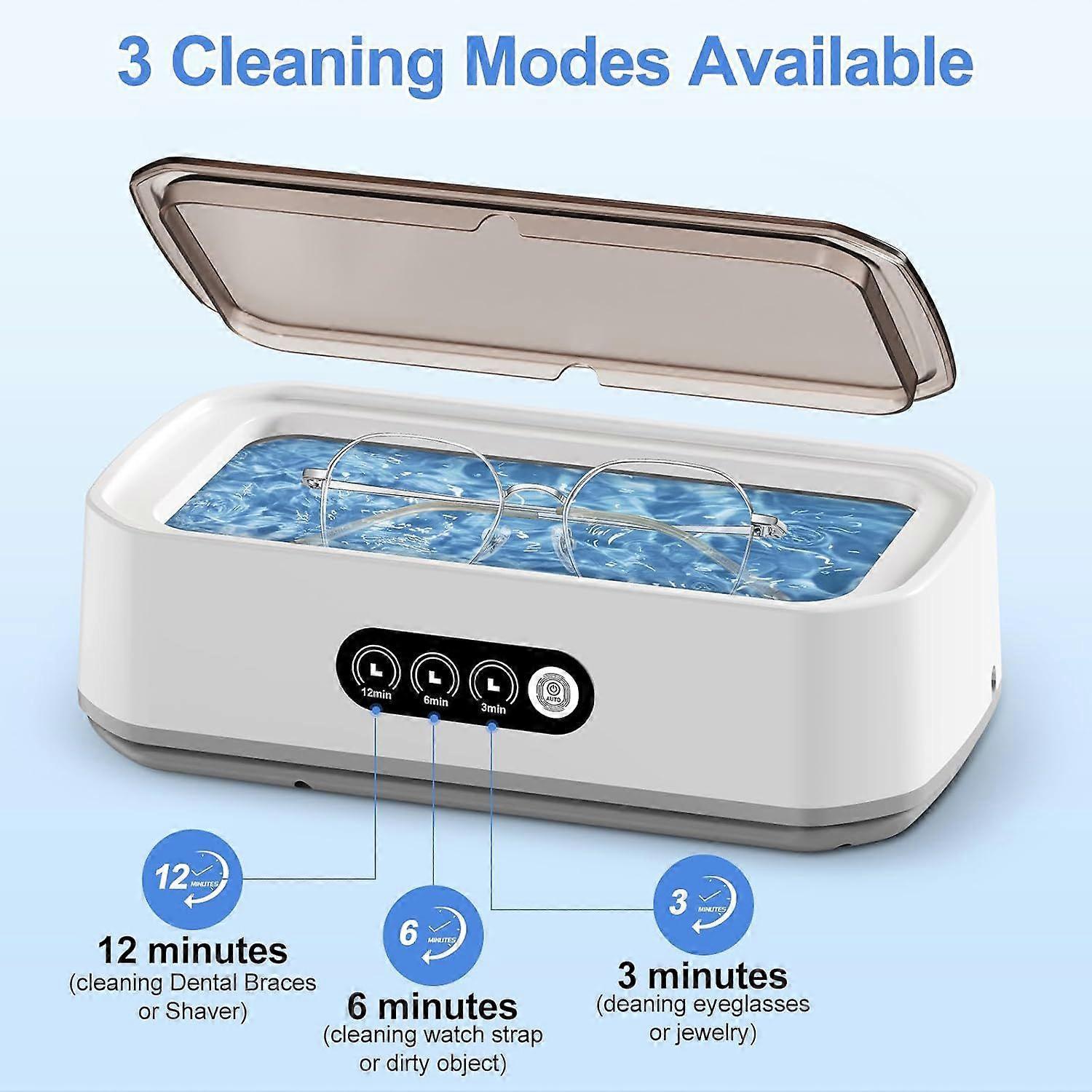 45kHz Ultrasonic Jewelry Cleaner Machine for Gold, Silver, Rings & All Jewelry