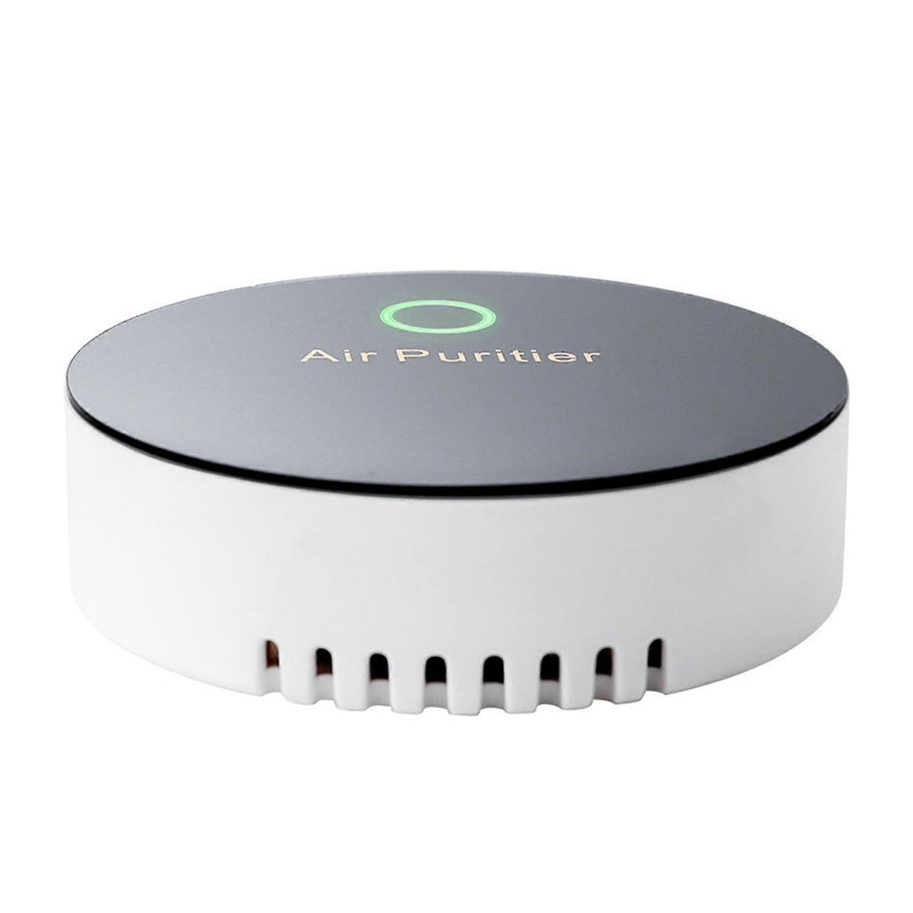 USB Rechargeable Mini Air Purifier Desk Car Portable Compact Air Cleaner