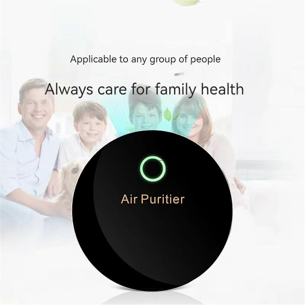 USB Rechargeable Mini Air Purifier Desk Car Portable Compact Air Cleaner