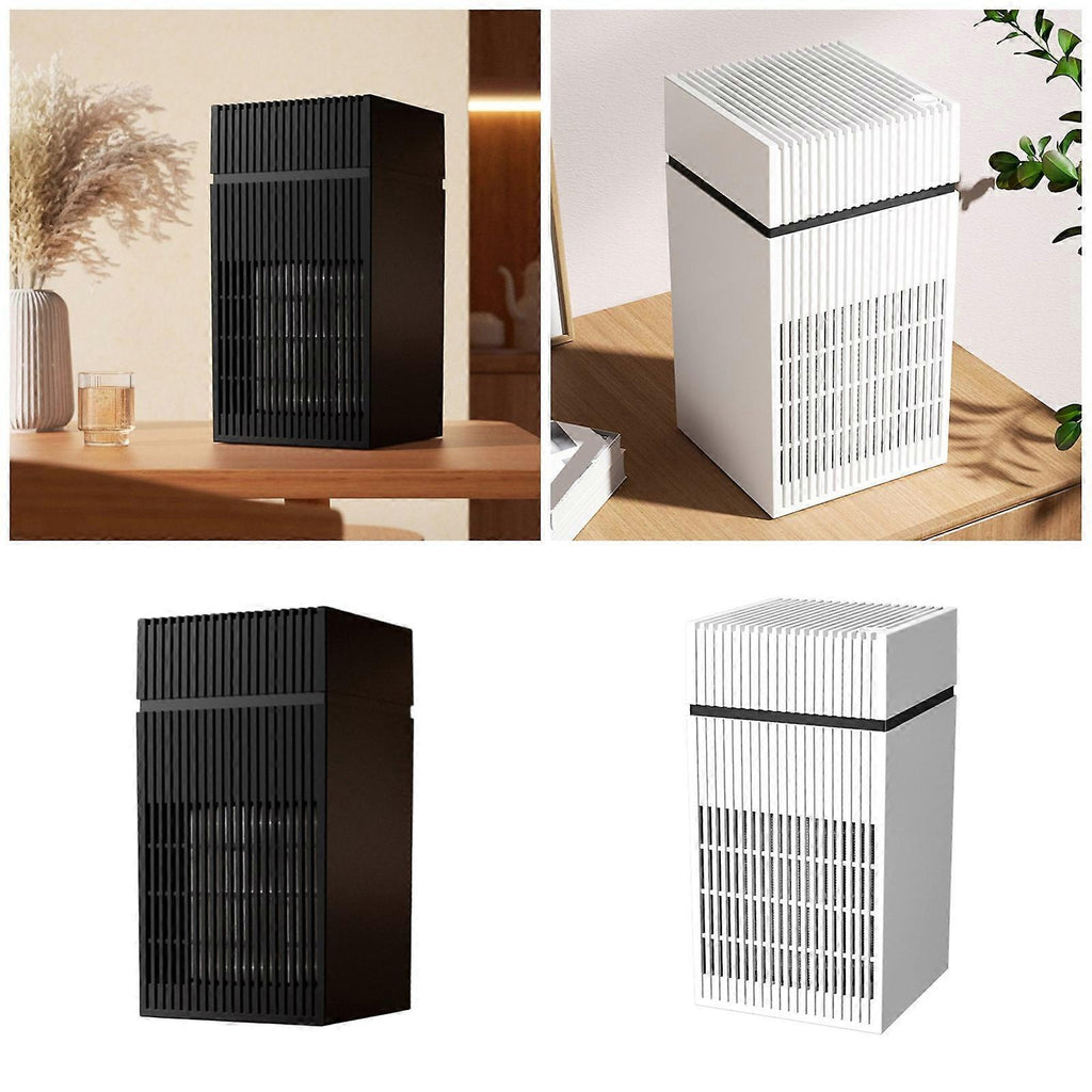 Rechargeable Air Purifier Kitchen Car Compact Portable Air Cleaner White
