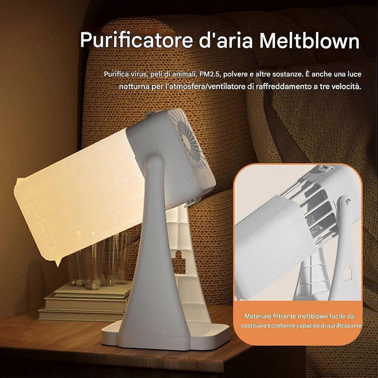 Home Air Purifier Compact Multi Room Dust Odour Remover Air Cleaner