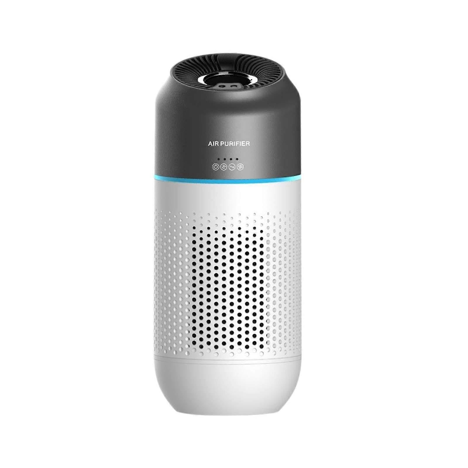 Portable Mini Air Purifier Car Bathroom Home Office Odour Remover Cleaner
