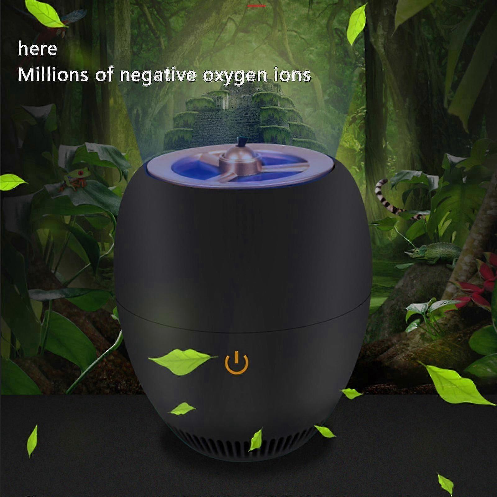 Car Air Purifier USB Ionic Deodorizer - Removes Smoke, Pet & Food Odor