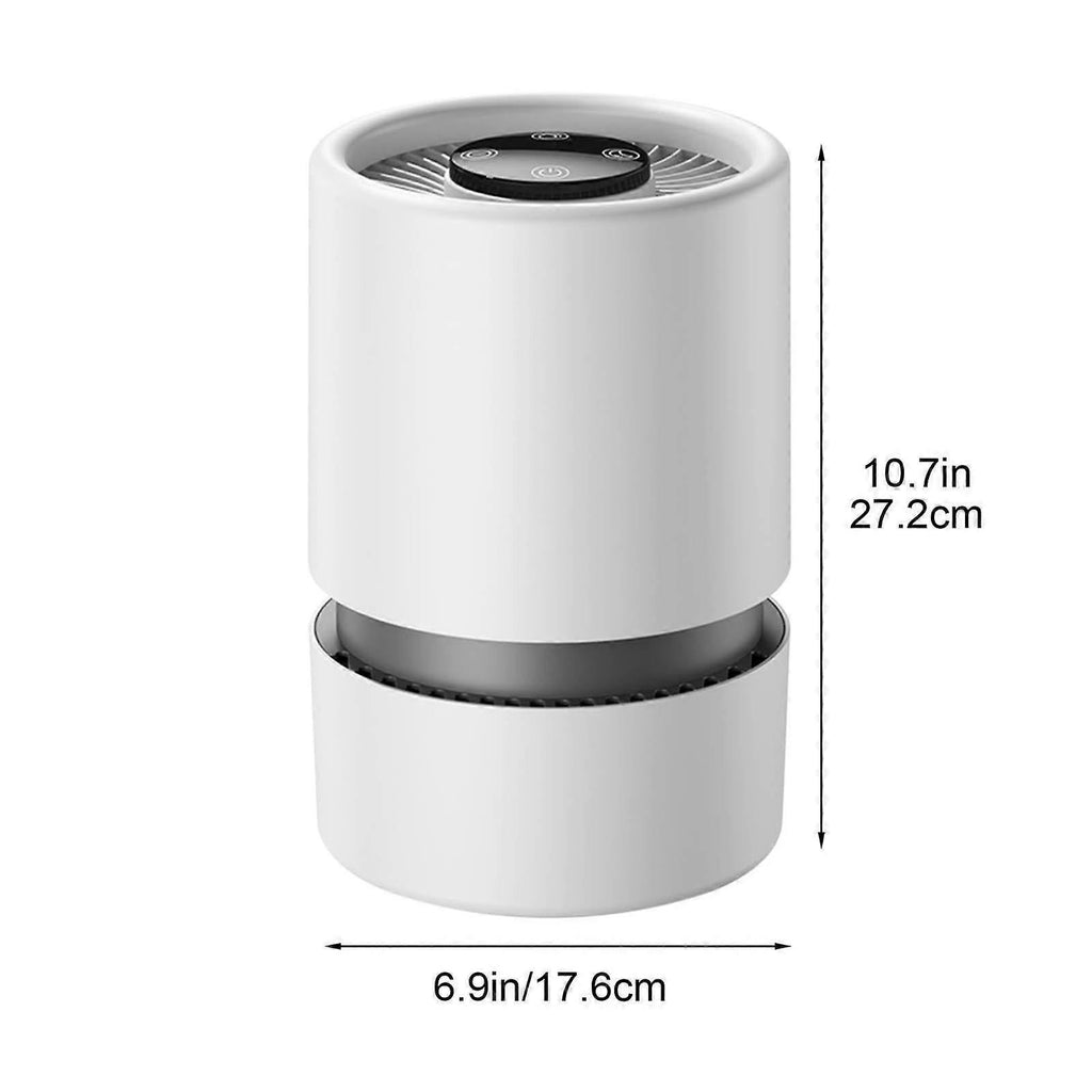 Desktop Negative Ion Air Purifier Bedroom Odour Remover Quiet Home Office