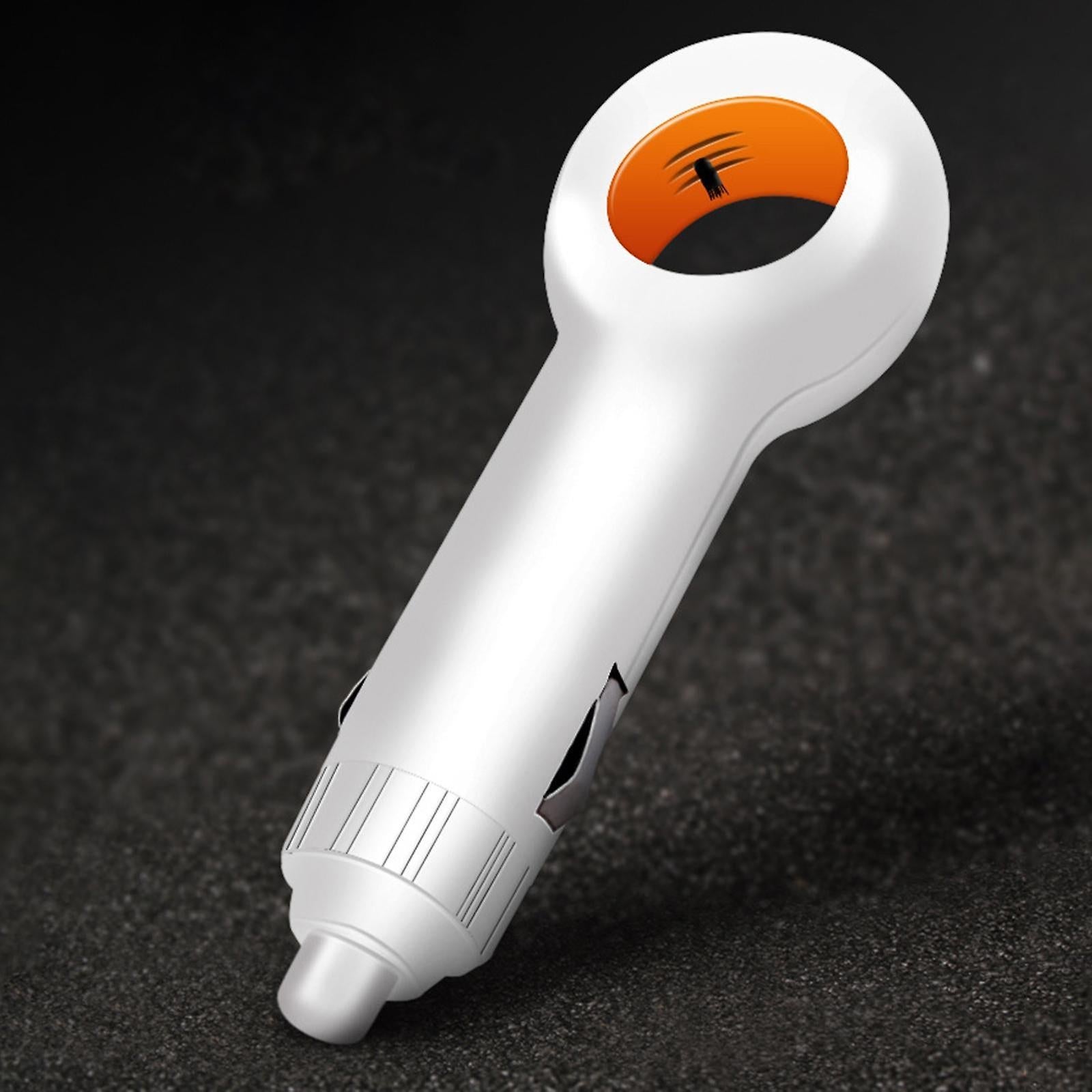 Mini Car Air Purifier Negative Ion Ioniser Odour Remover Vehicle Home White